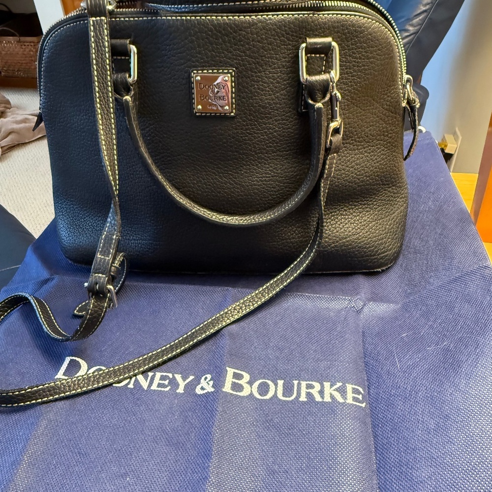 Dooney & Bourne  domed zip satchel
